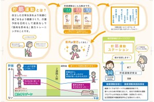 貯金運動　チラシ作成